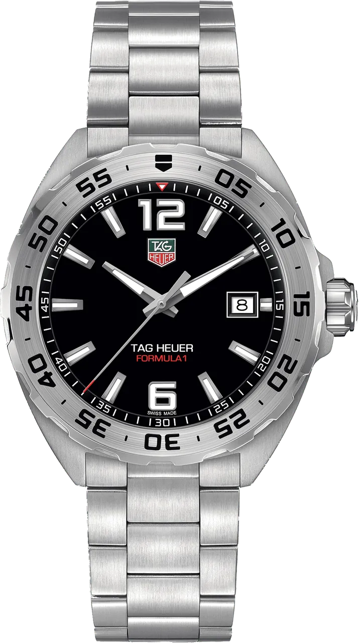 TAG Heuer Formula 1 WAZ1112.BA0875 41mm Stainless steel Black