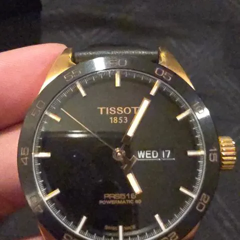 Tissot PRS 516 T100.417.36.051.00 42mm Stainless steel Black