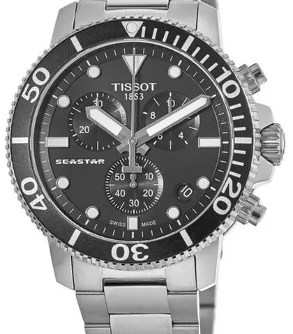 Tissot Seastar 1000 45.5mm Stainless steel Black