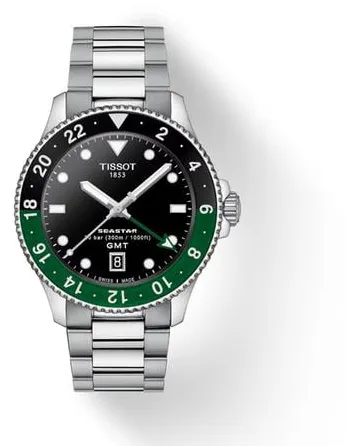 Tissot Seastar 1000 40mm Stainless steel Black 1