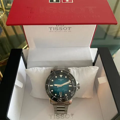 Tissot Seastar T120.607.11.041.00 46mm Stainless steel Black