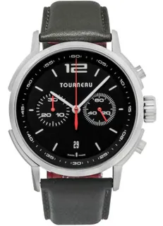 Tourneau Tny Chrono TNY440301001 44mm Stainless steel Black