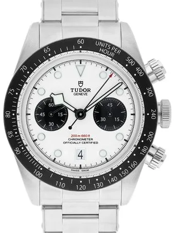 Tudor Black Bay Chronograph 79360N-0002 41mm Stainless steel Silver