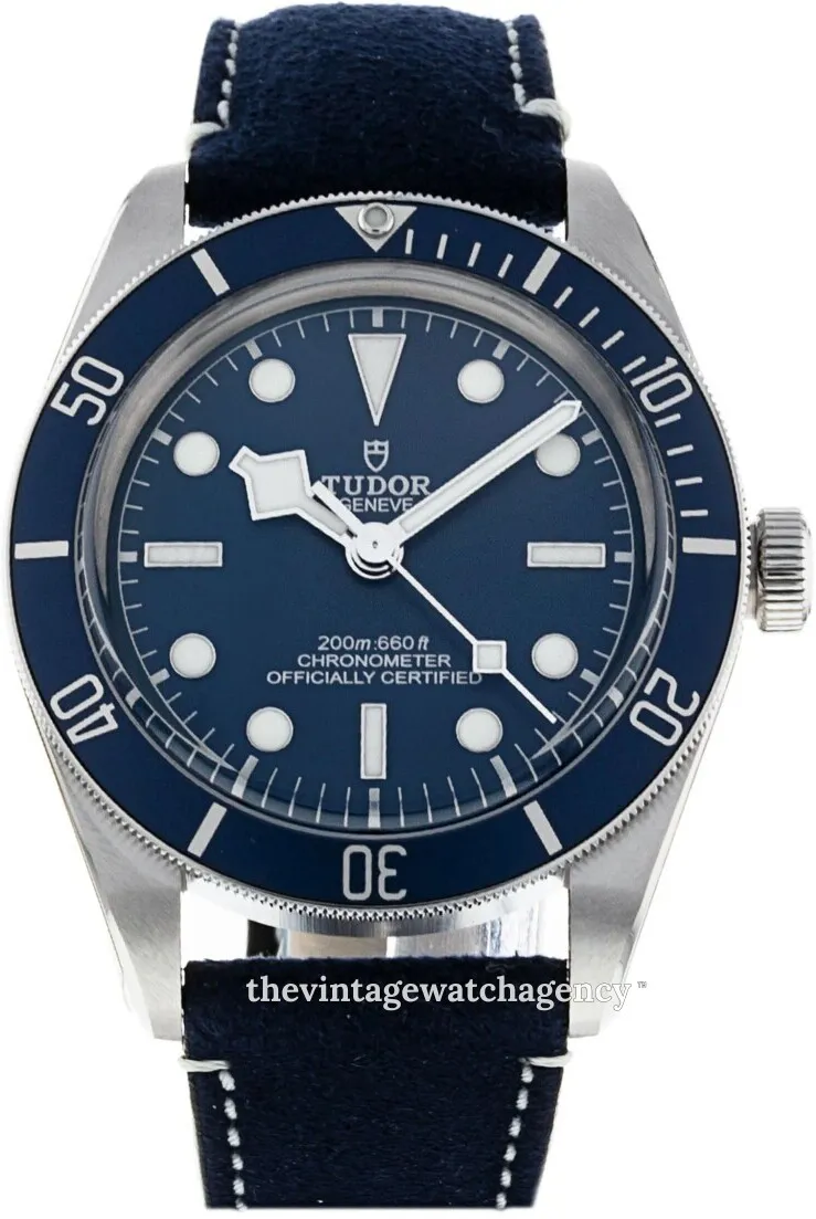 Tudor Black Bay M79030B-0002 39mm Stainless steel Blue