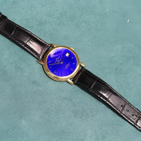 Ulysse Nardin San Marco 131-77-9 37mm Yellow gold Blue 3