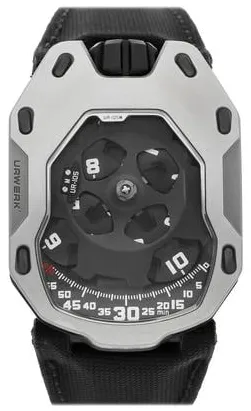 Urwerk UR-105 UR-105 M IRON 53mm Titanium Skeletonized