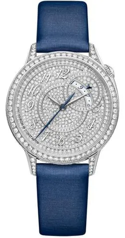 Vacheron Constantin Egerie 4606F/000G-B649 35mm White gold White