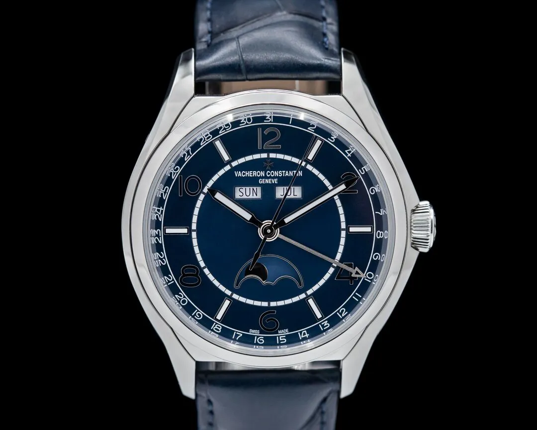 Vacheron Constantin Fiftysix 4000E/000A-B548 40mm Stainless steel Blue