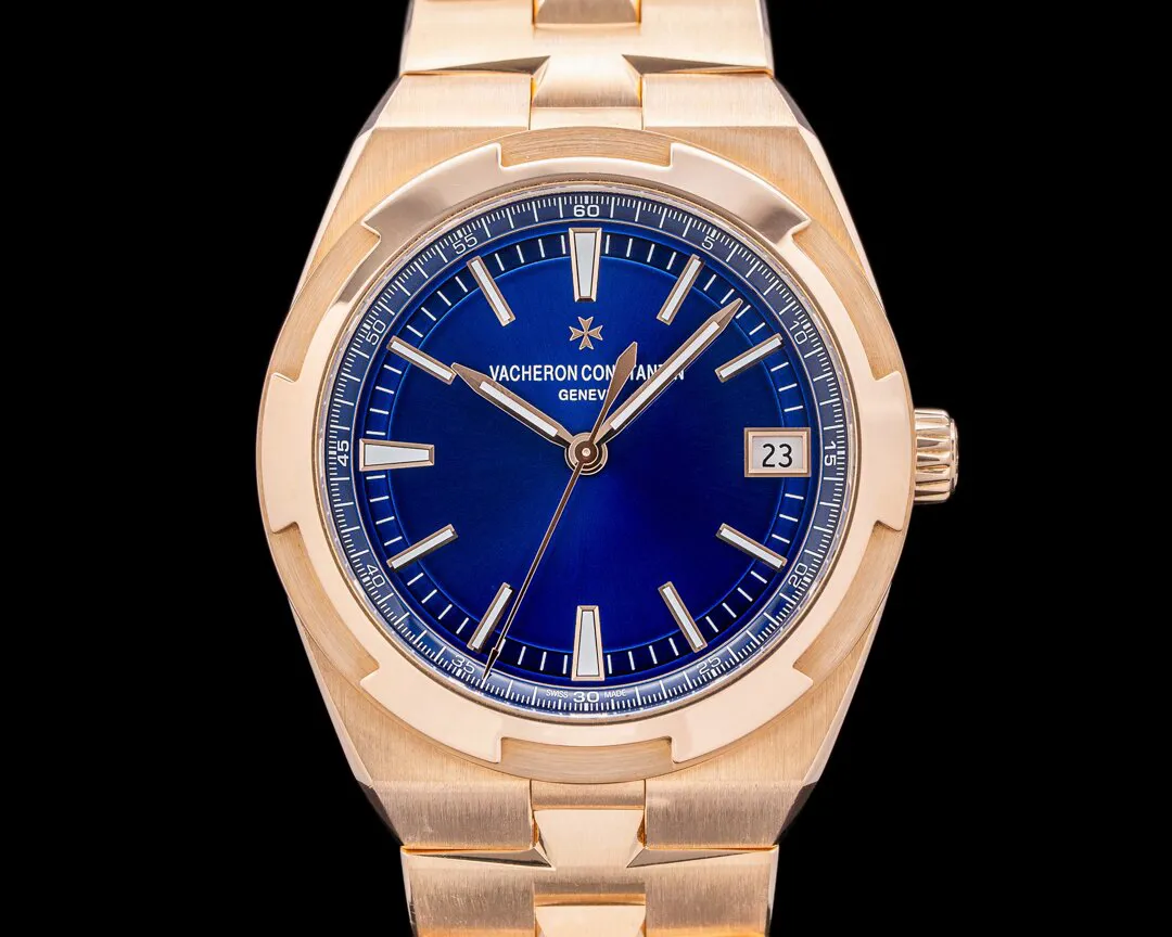 Vacheron Constantin Overseas 4500V/110R-B705 41mm Rose gold Blue