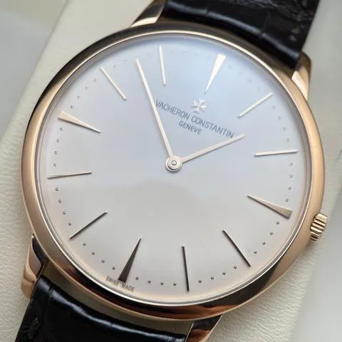 Vacheron Constantin Patrimony 81180/000R-9159 40mm Rose gold Silver 2