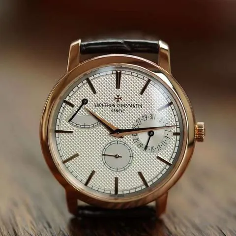 Vacheron Constantin Traditionnelle 83020/000R-9909 40mm Rose gold Silver