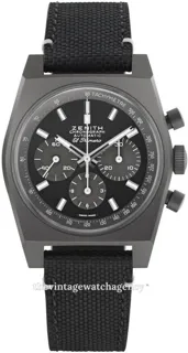 Zenith Chronomaster Revival 97.T384.4061/21.C822 Titanium Black