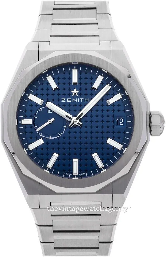 Zenith Defy 03.9300.3620/51.I001 41mm Stainless steel Blue