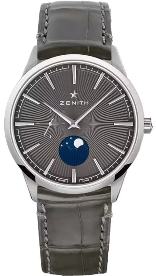 Zenith Elite 03.3100.692/03.C923 40.5mm Stainless steel Gray