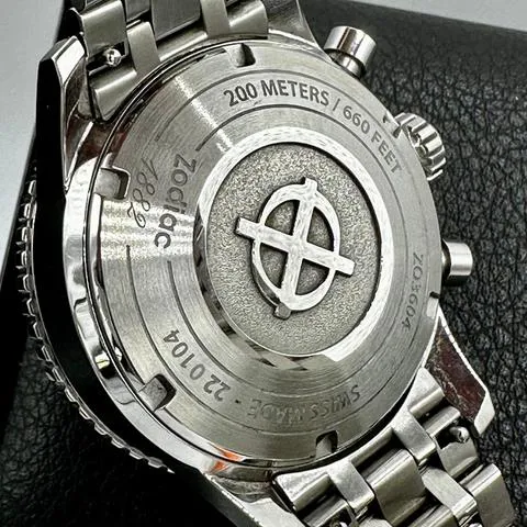 Zodiac 42mm Stainless steel Black 7