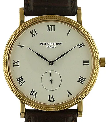 Patek Philippe Calatrava 3919 33mm Yellow gold china