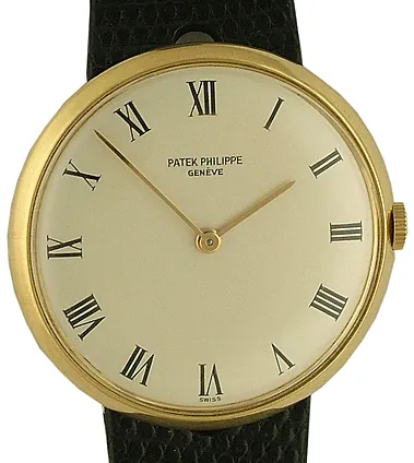 Patek Philippe Calatrava 2590 34mm Silver Silver