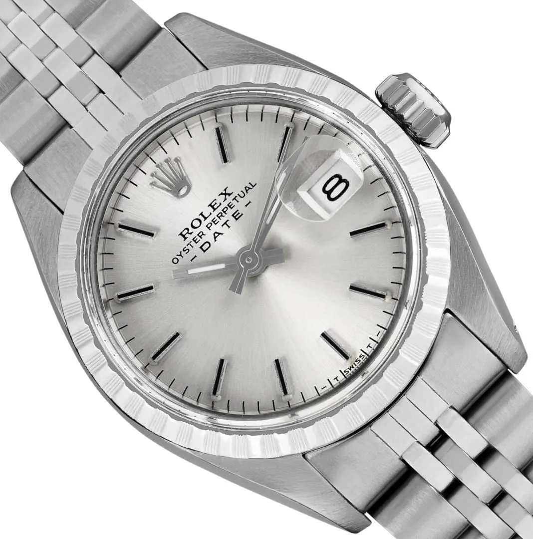 Rolex Date 26mm Stainless steel Silver 1