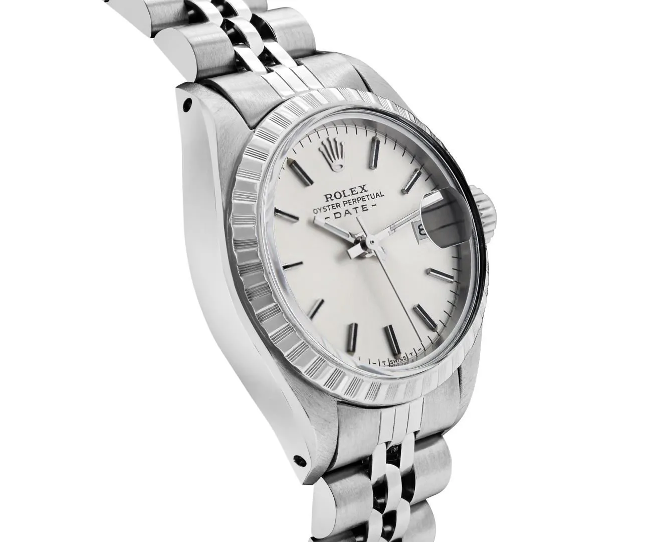 Rolex Date 26mm Stainless steel Silver 2