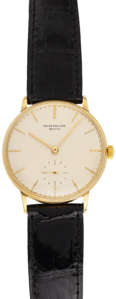 Patek Philippe Calatrava 3410 34mm Yellow gold 7