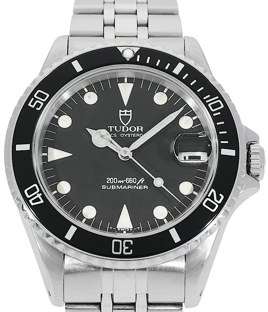 Tudor Submariner 75090 36mm Stainless steel Black