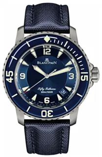 Blancpain Fifty Fathoms 5015-12B40-O52A | Titanium