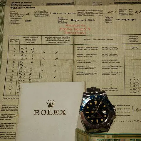 Rolex GMT-Master 1675 40mm Stainless steel Black 4