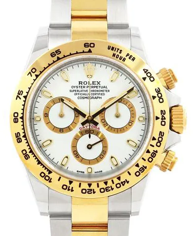 Rolex Daytona 116503 40mm Yellow gold and Stainless steel White