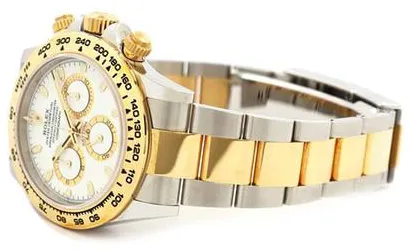 Rolex Daytona 116503 40mm Yellow gold and Stainless steel White 2