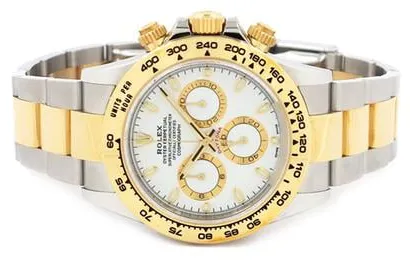 Rolex Daytona 116503 40mm Yellow gold and Stainless steel White 12