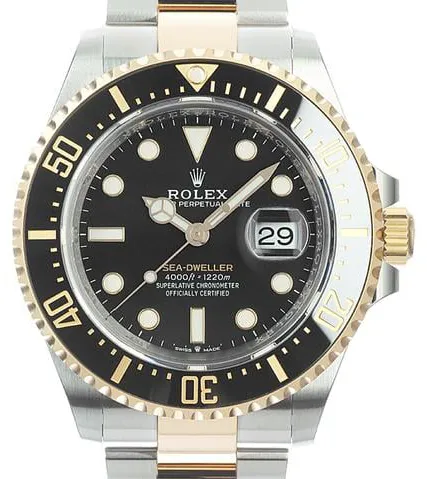 Rolex Sea-Dweller 126603 43mm Yellow gold and Stainless steel Black