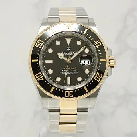 Rolex Sea-Dweller 126603 43mm Yellow gold and Stainless steel Black 10