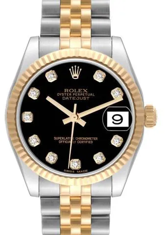 Rolex Datejust 31 178273 31mm Stainless steel Black