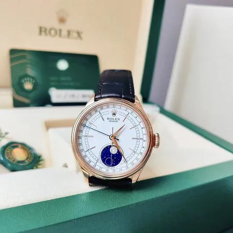 Rolex Cellini Moonphase 50535 39mm Rose gold White 1