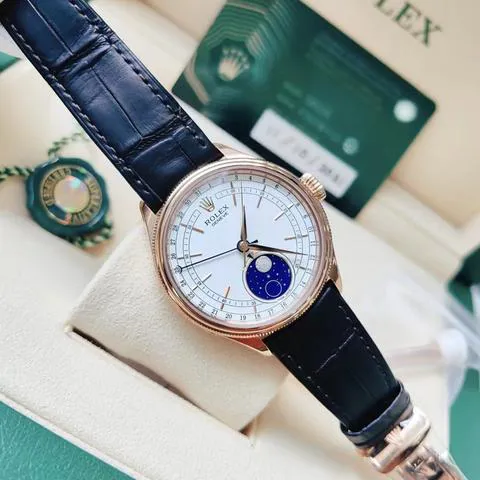 Rolex Cellini Moonphase 50535 39mm Rose gold White 6