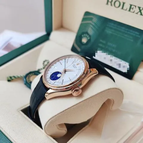 Rolex Cellini Moonphase 50535 39mm Rose gold White 7