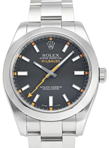 Rolex Milgauss 116400 40mm Stainless steel Black