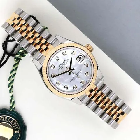 Rolex Datejust 31 278273 31mm Yellow gold and Stainless steel Mother-of-pearl