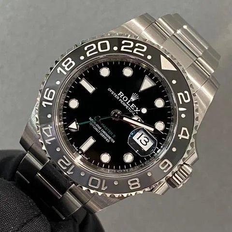 Rolex GMT-Master II 126710GRNR 40mm Stainless steel Black