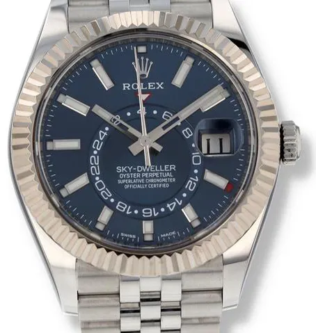 Rolex Sky-Dweller 326934 42mm Stainless steel Blue 1