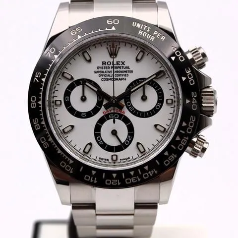 Rolex Daytona 116500LN 40mm Stainless steel White