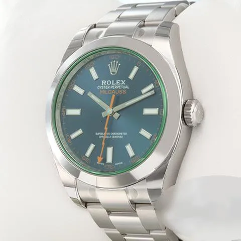 Rolex Milgauss 116400GV 40mm Stainless steel Blue 1