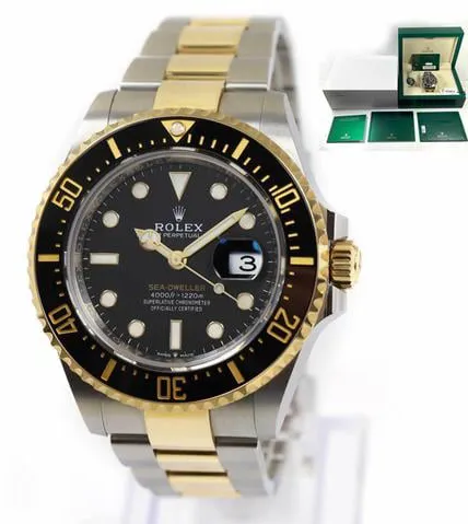 Rolex Sea-Dweller 126603 43mm Two-Tone Black