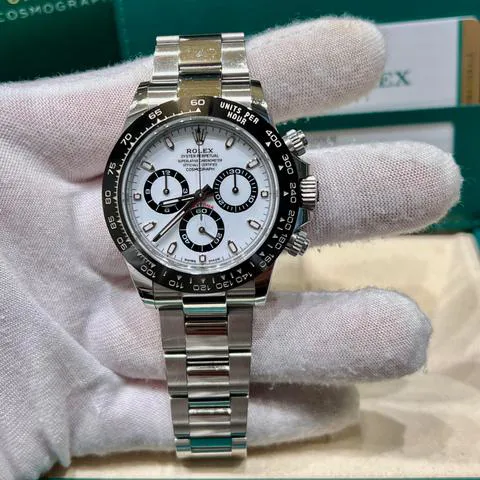 Rolex Daytona 116500LN 40mm Stainless steel White