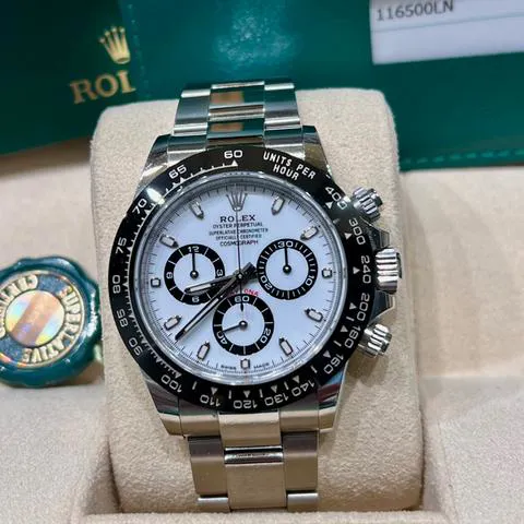 Rolex Daytona 116500LN 40mm Stainless steel White 3