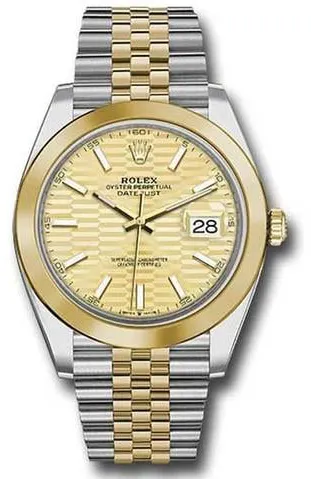 Rolex Datejust 41 126303 41mm Yellow gold and Stainless steel Gold