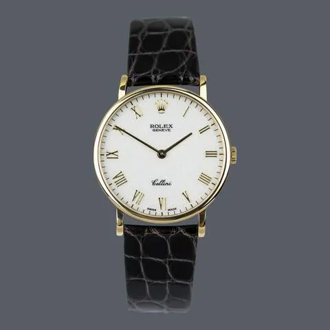 Rolex Cellini 5112 32mm Yellow gold White