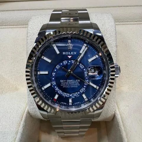 Rolex Sky-Dweller 326934 42mm Stainless steel Blue