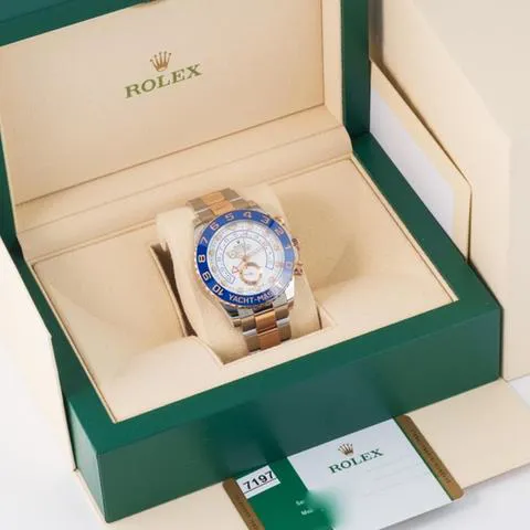 Rolex Yacht-Master II 116681 44mm Yellow gold and Stainless steel White 1