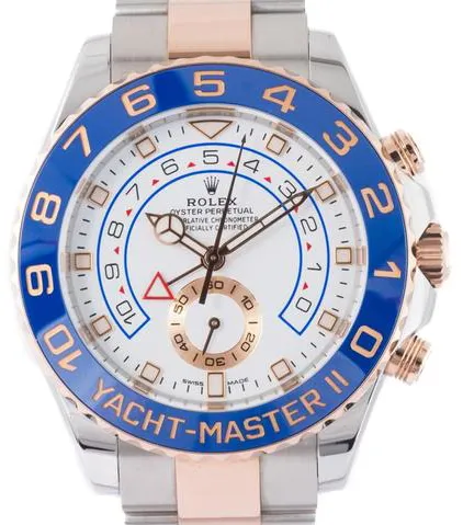 Rolex Yacht-Master II 116681 44mm Yellow gold and Stainless steel White 4